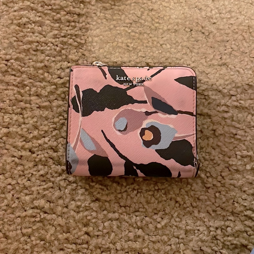 Kate spade small wallet pink